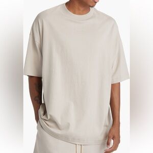 NWT ESSENTIALS Fear of God Oversized Cream T-Shirt